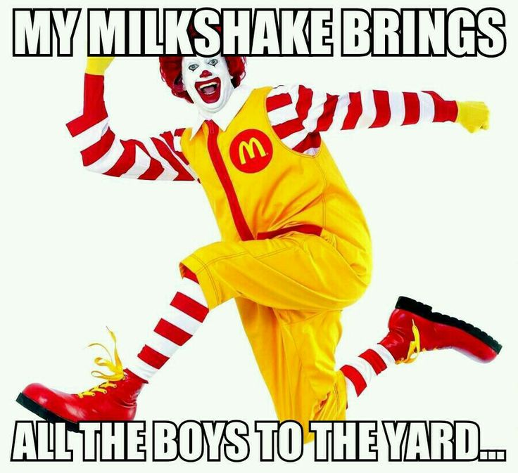 milkshakes on my&nbsp;mind